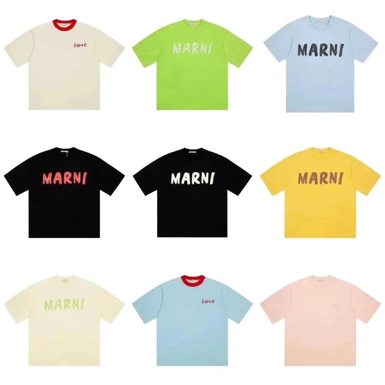 Marni Logo Print T-Shirt [26 styles]