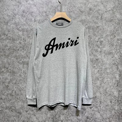Amiri Script Logo Long-Sleeve T-Shirt [15 styles]