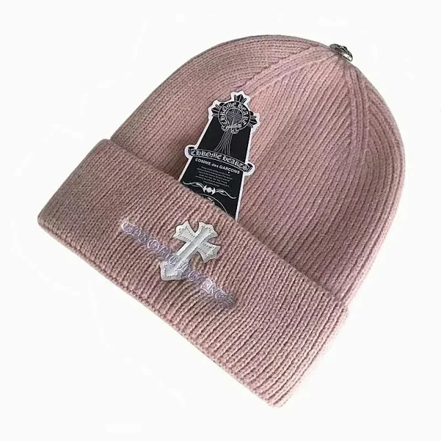 Chrome Hearts Hats Embroidered cross-motif beanie product detail image 33