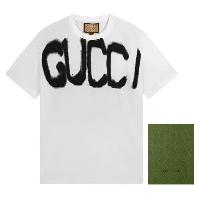 Gucci T-Shirts Short-Sleeve Logo Graphic product detail image 7