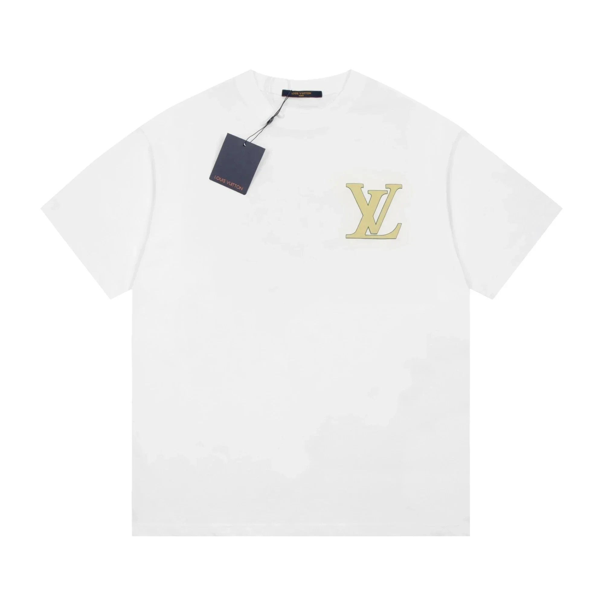Louis Vuitton T-Shirts Short-Sleeve Logo T-Shirt — 7