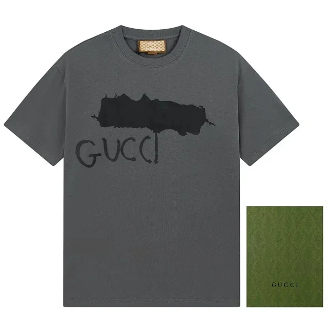 Gucci T-Shirts Short-Sleeve Logo Graphic product detail image 10