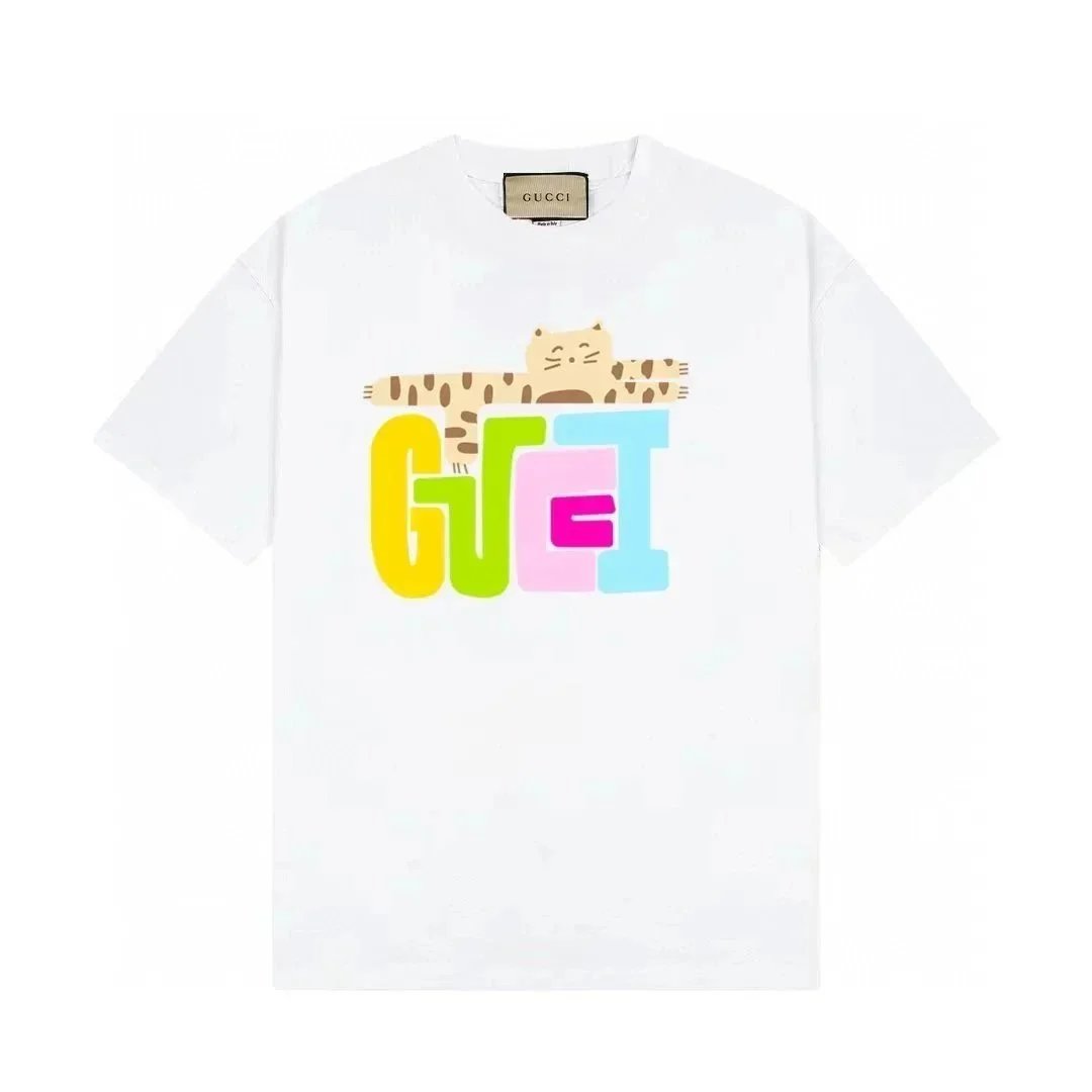 Gucci T-Shirts Logo Graphic — 36