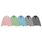 Polo Ralph Lauren Striped Long-Sleeve Polo Shirt [5 styles]