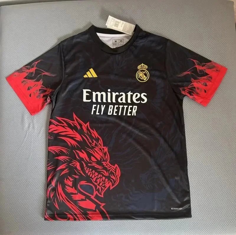 Adidas Real Madrid Dragon Flame Third Kit Sports Jersey [40 styles] | 7496088042