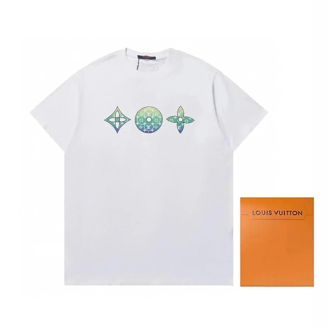Louis Vuitton T-Shirts Short Sleeve Graphic — 9