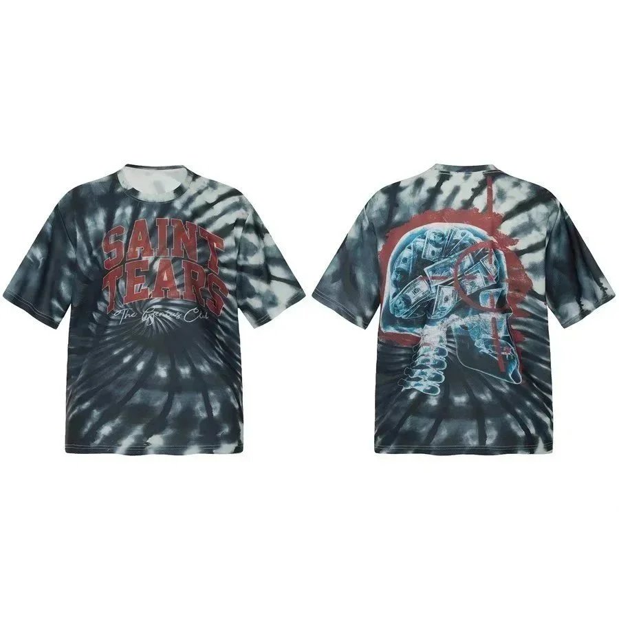Saint Tears T-Shirts Graphic Print Short-Sleeve T-Shirt — Picture color 1131
