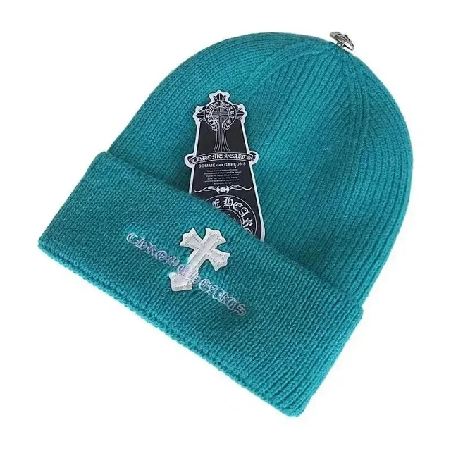 Chrome Hearts Hats Embroidered cross-motif beanie product detail image 31