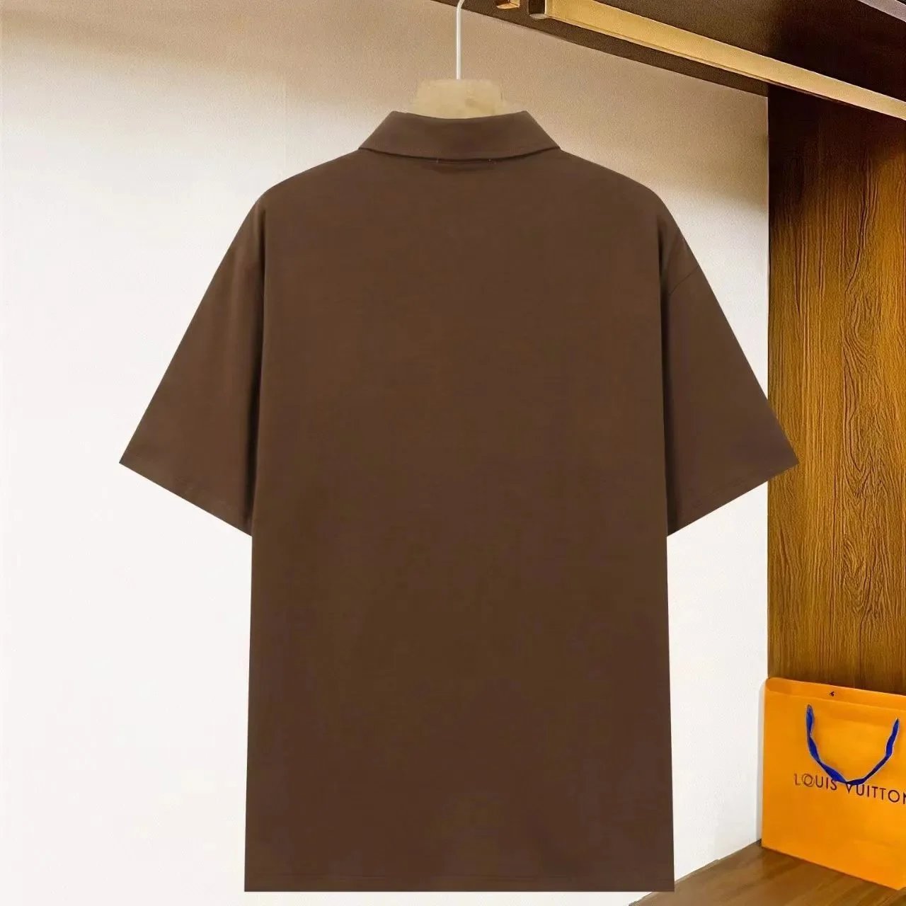 Dior T-Shirts Short-Sleeve Polo Shirt with Chest Logo image 5
