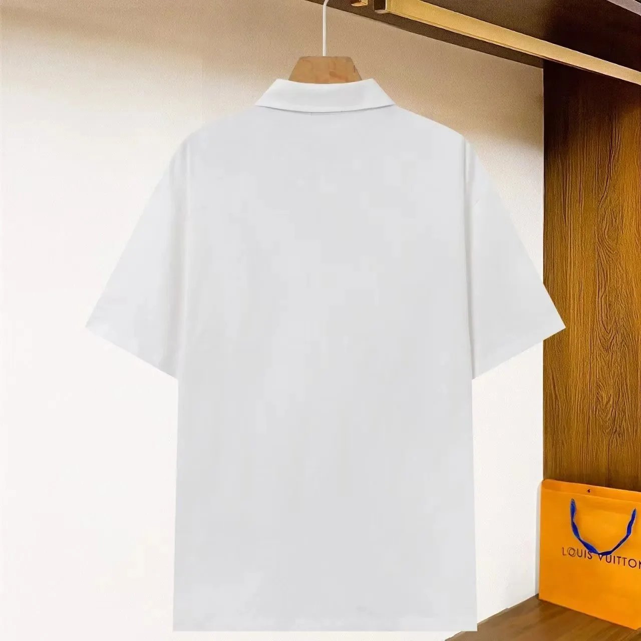 Dior T-Shirts Short-Sleeve Polo Shirt with Chest Logo image 4