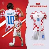 Croatia National Team 2022 World Cup Home Kit (Modrić #10) Sports Jerseys [30 styles]