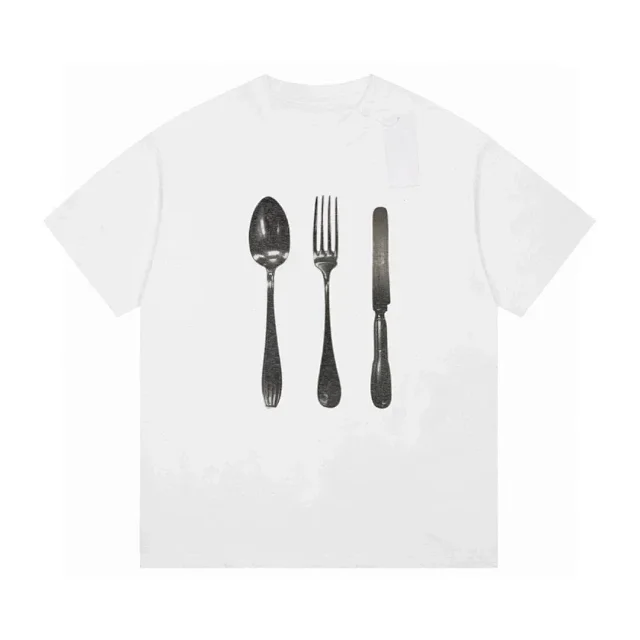 MM6 Maison Margiela T-Shirts Numbered logo print short-sleeve T-shirt product detail image 6