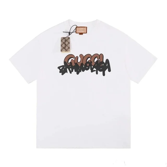 Gucci T-Shirts Short-Sleeve Logo Graphic product detail image 8