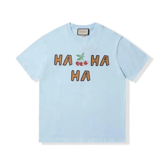 Gucci T-Shirts Short-Sleeve Logo Graphic product detail image 11