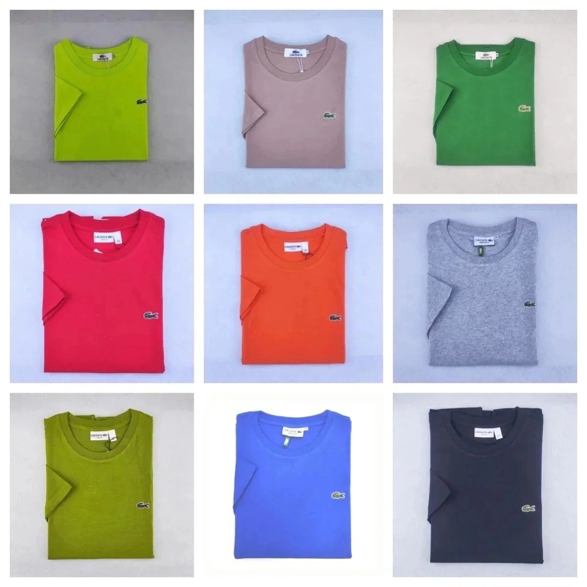 Lacoste Classic Crocodile Logo T-Shirt [16 styles] listing image