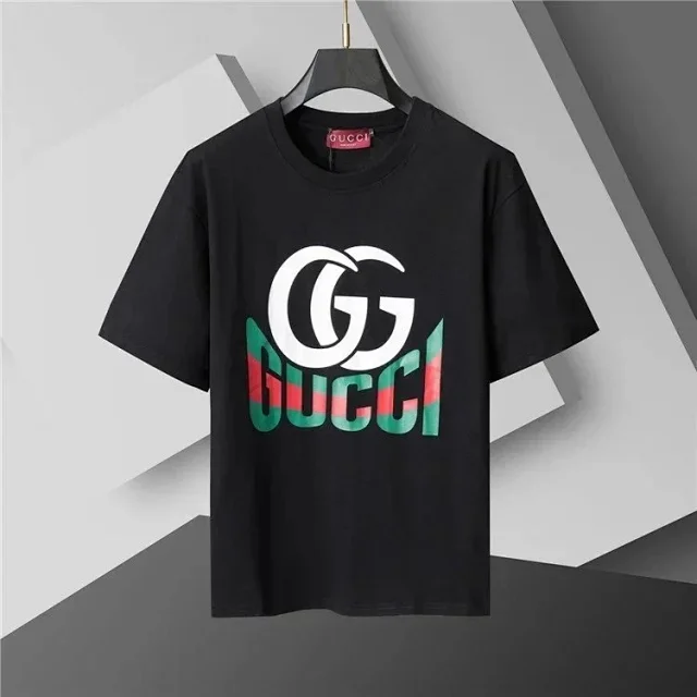 Versace T-Shirts Graphic Logo Print T-Shirt product detail image 10