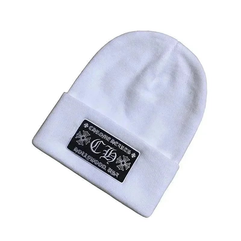 Chrome Hearts Hats Embroidered cross-motif beanie image 9