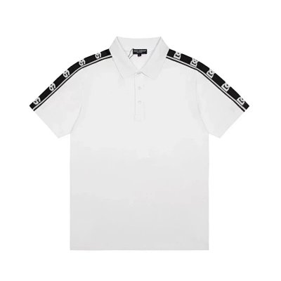 Dolce & Gabbana Logo Tape Polo Shirt [28 styles]