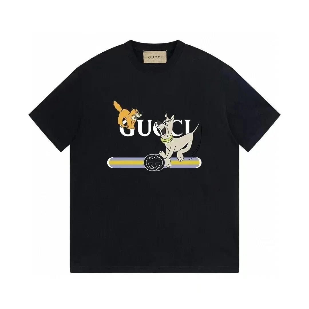 Gucci T-Shirts Logo Graphic — 33