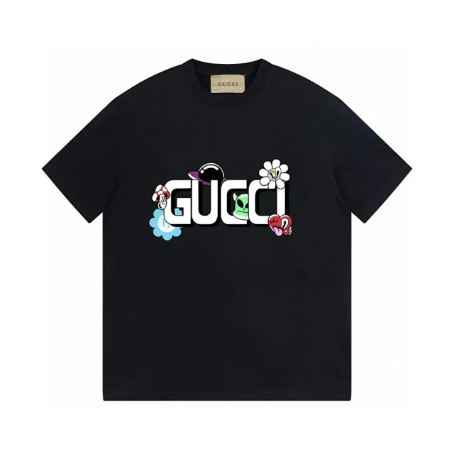 Gucci T-Shirts Logo Graphic product detail image 10