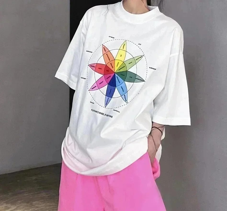 Balenciaga T-Shirts Short-Sleeve Logo Print — 31