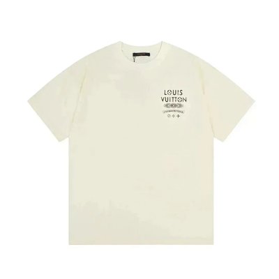 Louis Vuitton Monogram Print T-Shirt [2 styles]