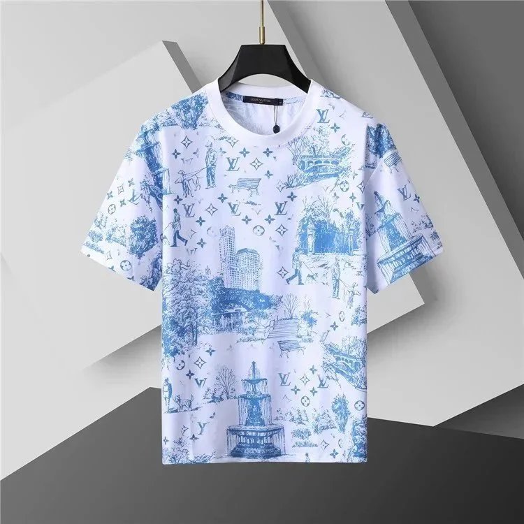 Versace T-Shirts Graphic Logo Print T-Shirt — 28