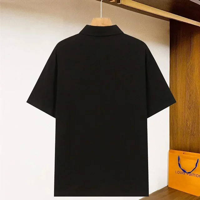 Dior T-Shirts Short-Sleeve Polo Shirt with Chest Logo product detail image 6