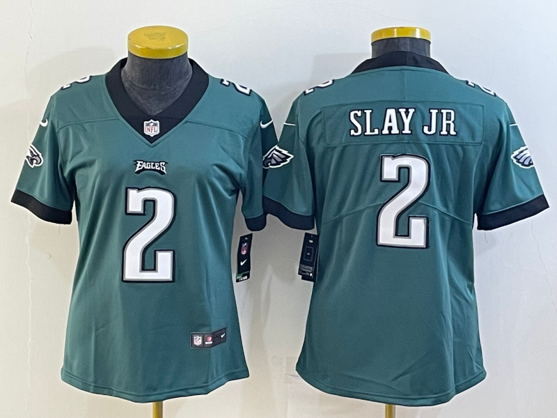 Nike Vapor Untouchable Limited Philadelphia Eagles Jersey - Jalen Hurts (Slay Jr) #2 [16 styles] | 7497275386