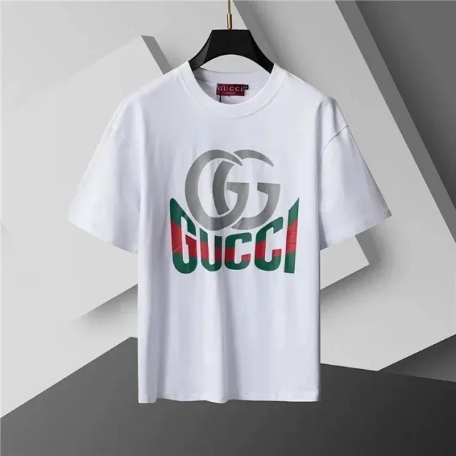 Versace T-Shirts Graphic Logo Print T-Shirt product detail image 3
