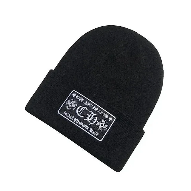 Chrome Hearts Hats Embroidered cross-motif beanie product detail image 8