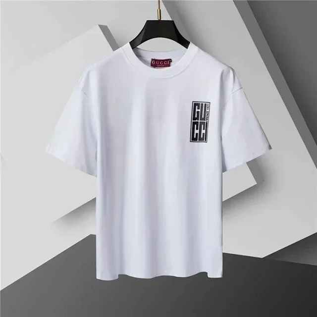 Versace T-Shirts Graphic Logo Print T-Shirt product detail image 9