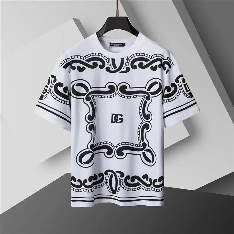 Versace T-Shirts Graphic Logo Print T-Shirt — 11