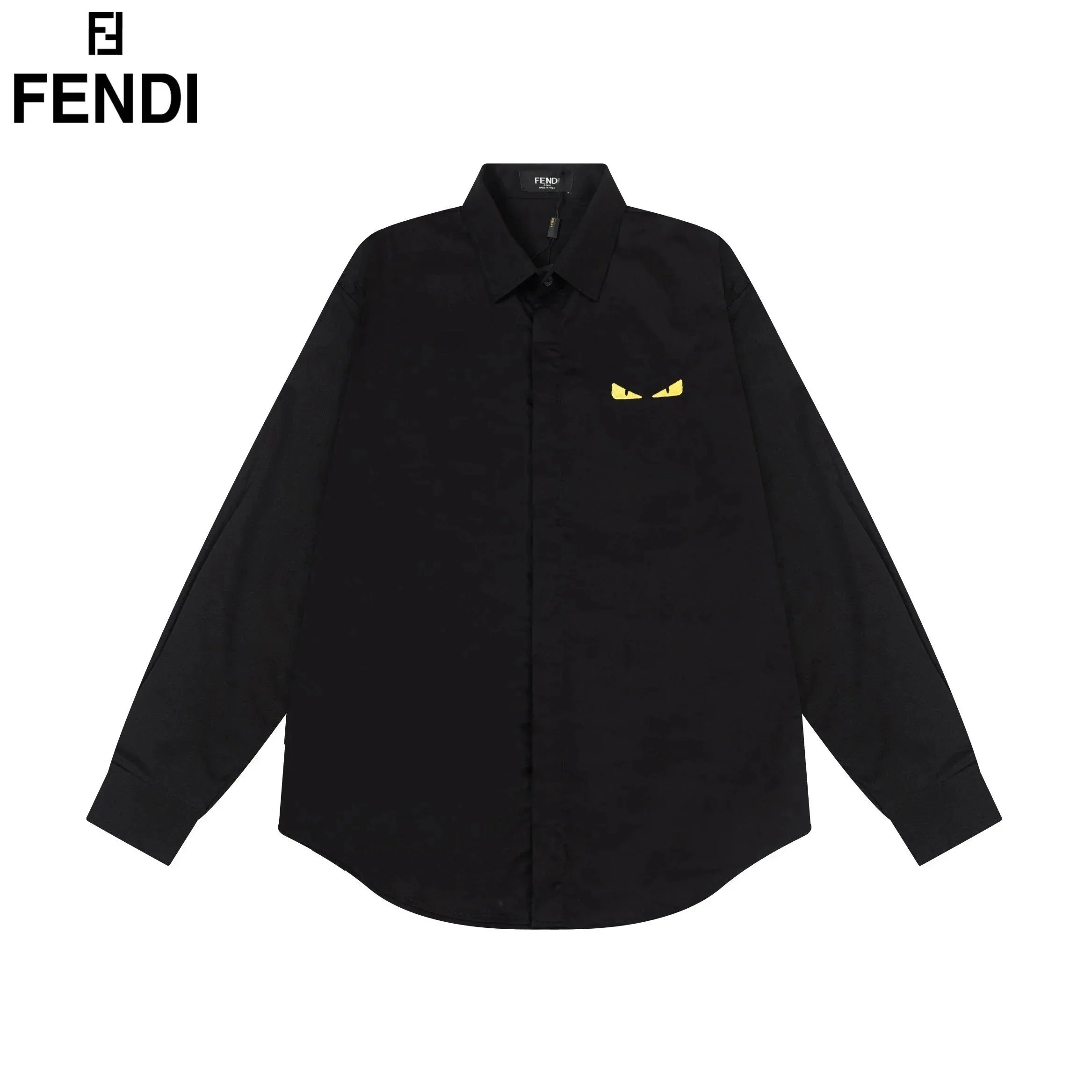Fendi Shirts Short-Sleeve Camp-Collar Printed Shirt — 20
