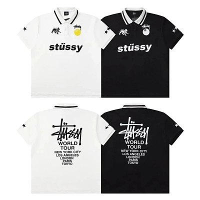 Stüssy World Tour Polo Shirt [38 styles]