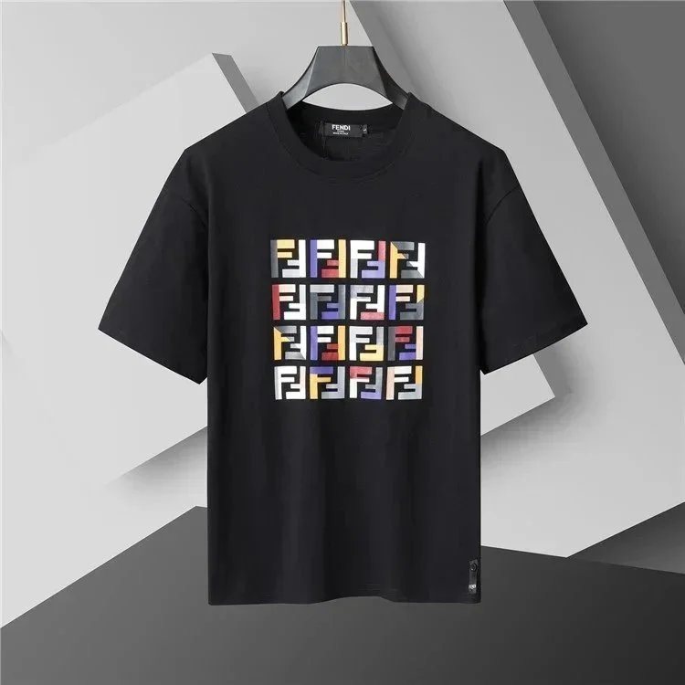 Versace T-Shirts Graphic Logo Print T-Shirt — 17