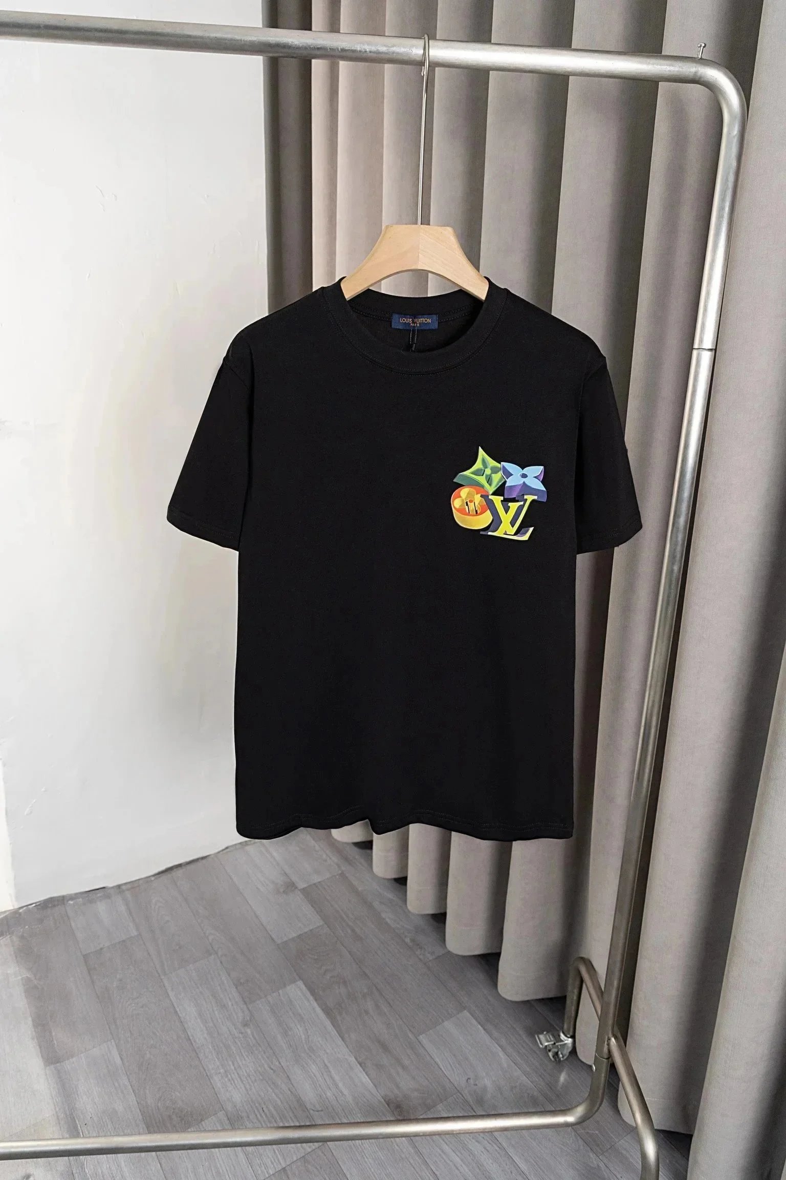 Versace T-Shirts Graphic Logo Print T-Shirt — 37