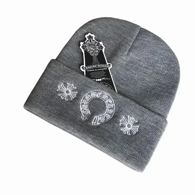 Chrome Hearts Hats Embroidered cross-motif beanie product detail image 22