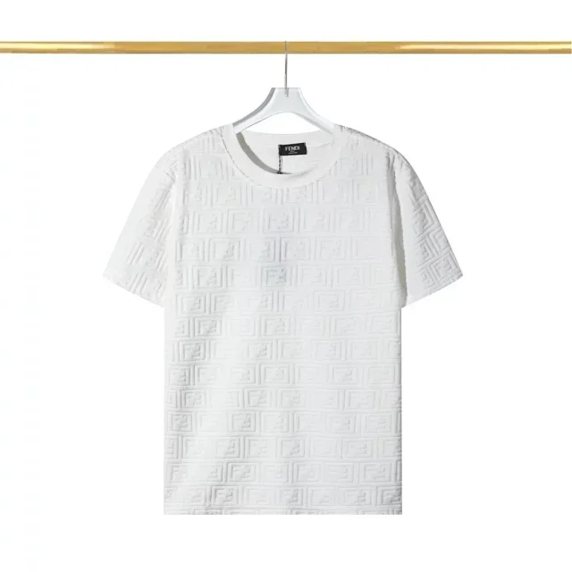 Fendi T-Shirts Short-Sleeve Graphic Logo T-Shirt product detail image 28
