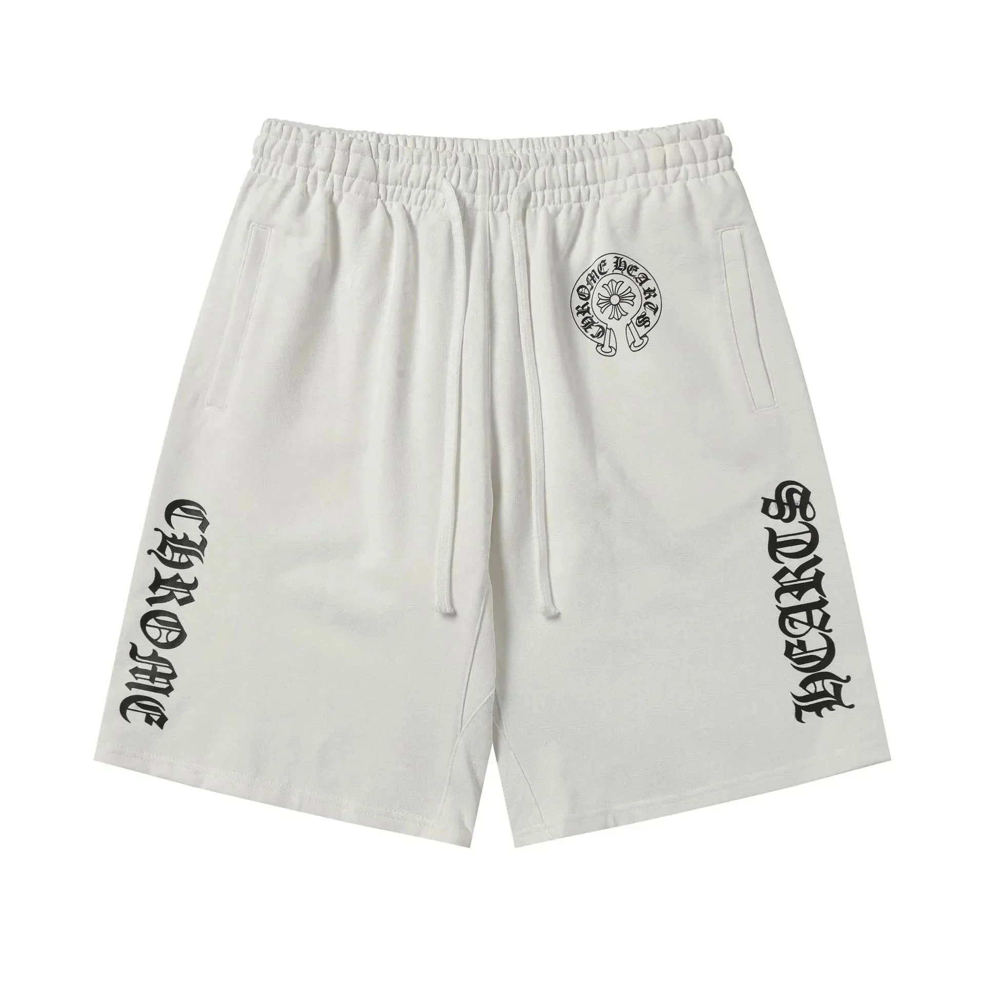 Chrome Hearts Shirts Short-sleeve floral and cross-print button-up shirt image 13