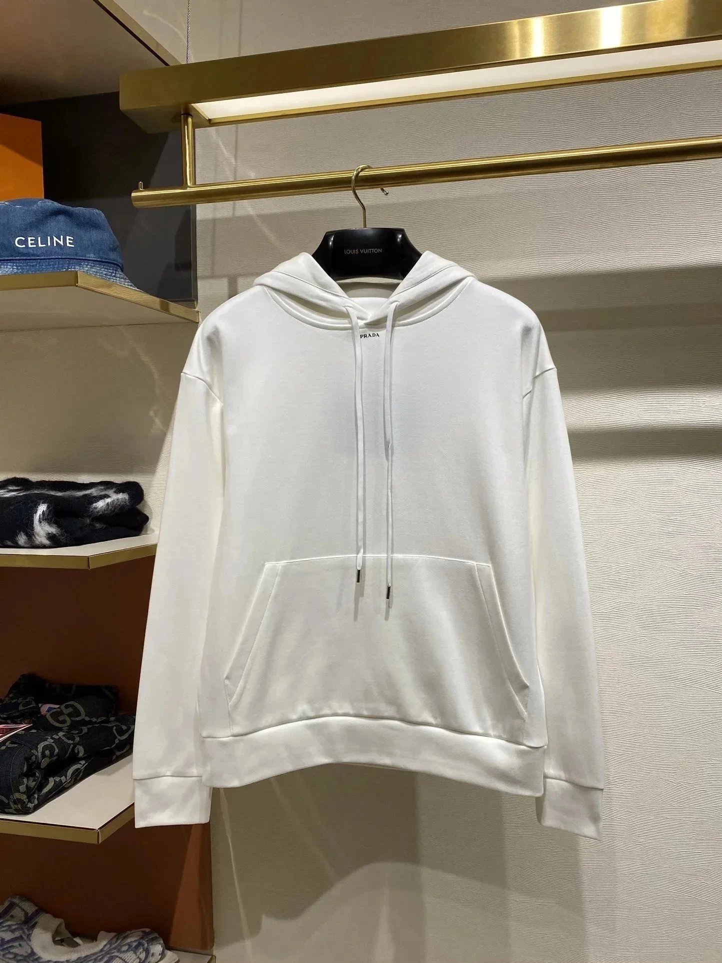 Prada Hoodies & Sweatshirts Triangle Logo — 3
