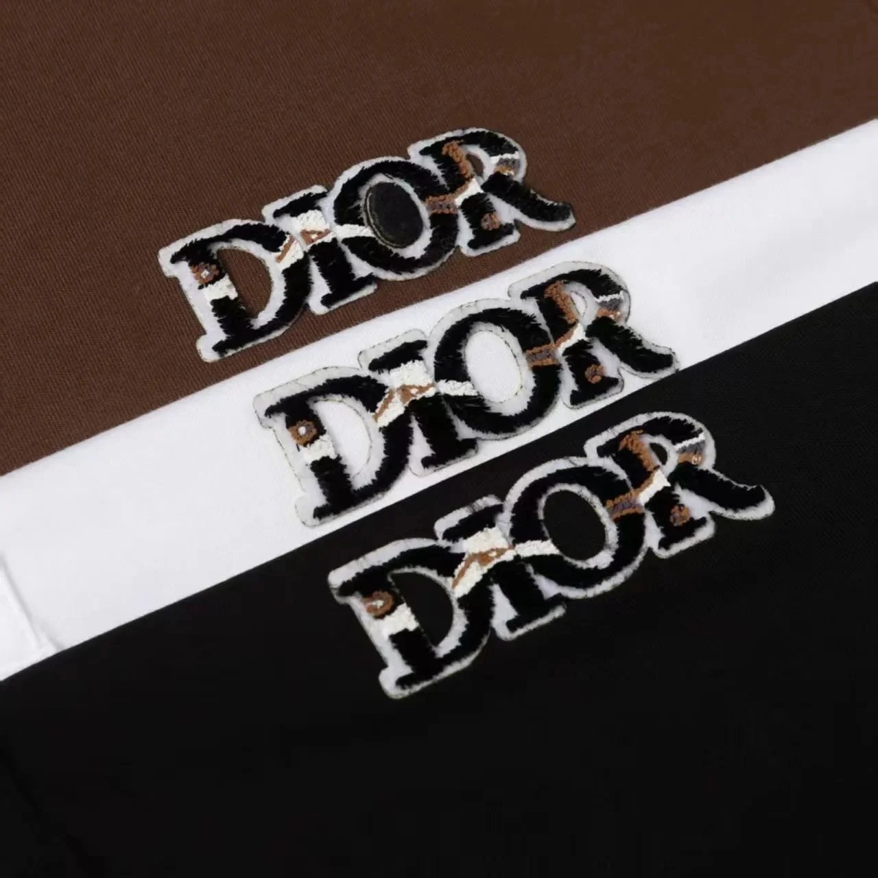 Dior T-Shirts Short-Sleeve Polo Shirt with Chest Logo image 8