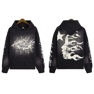 Hellstar Records Flame Graphic Hoodie [9 styles]