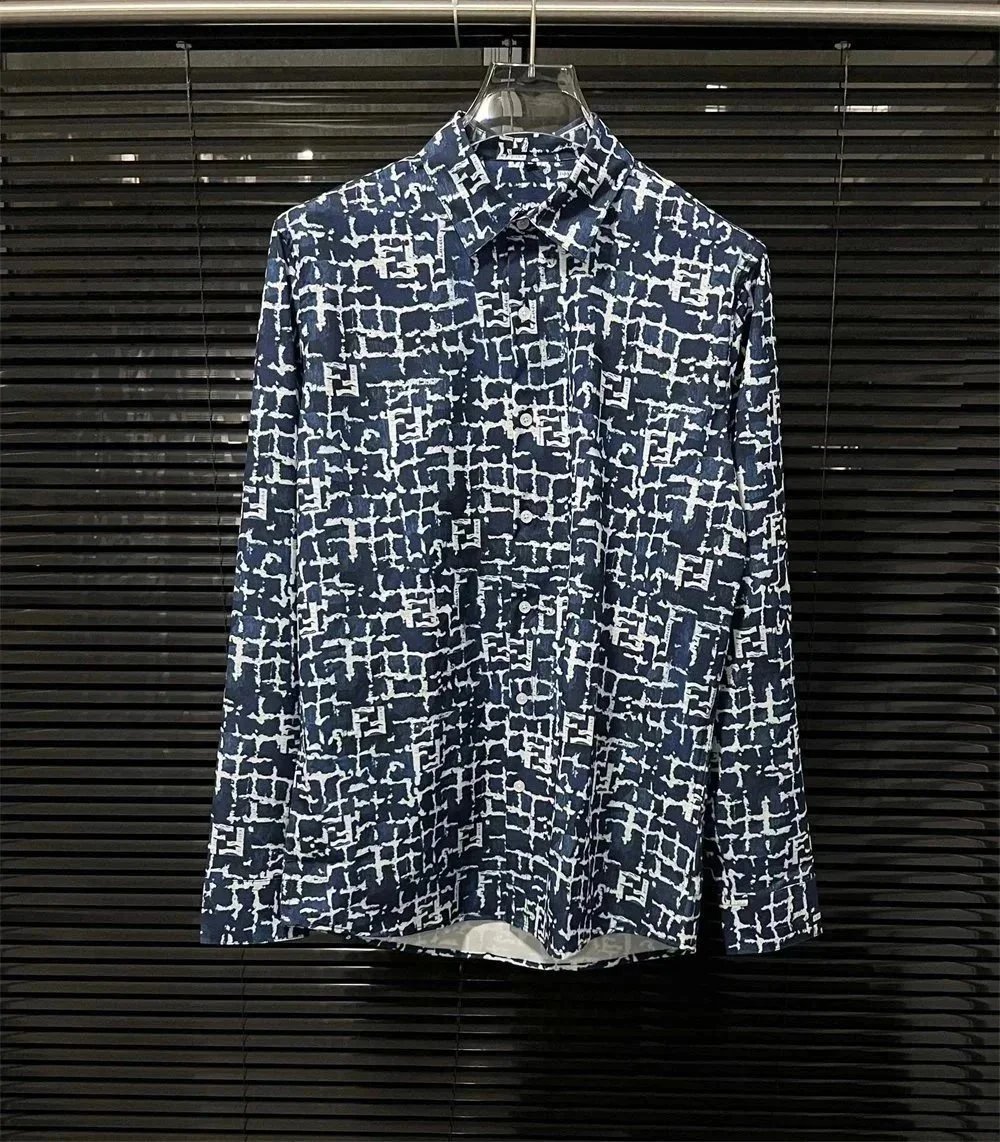 Fendi Shirts Short-Sleeve Camp-Collar Printed Shirt image 12