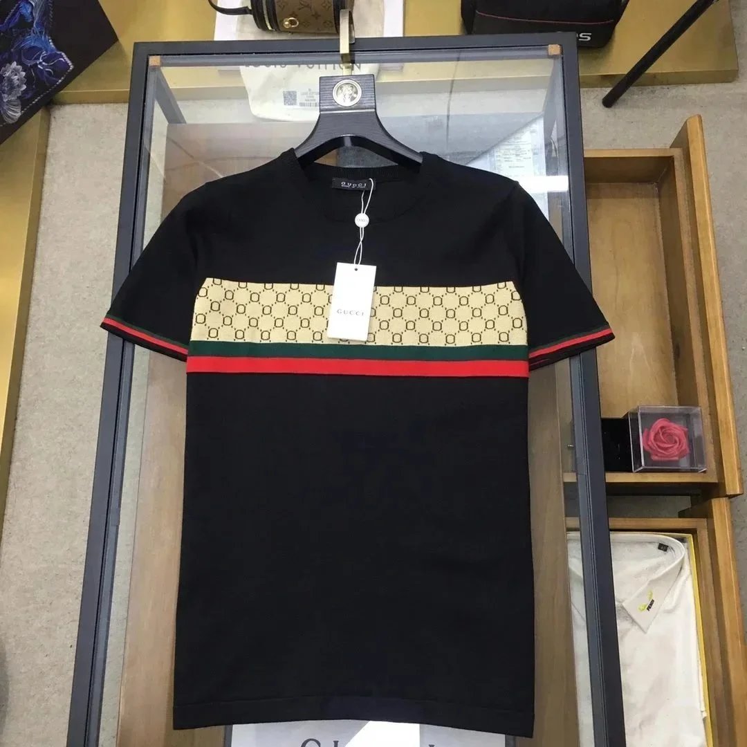 Gucci Short-sleeve logo knit tops and T-shirts image 2
