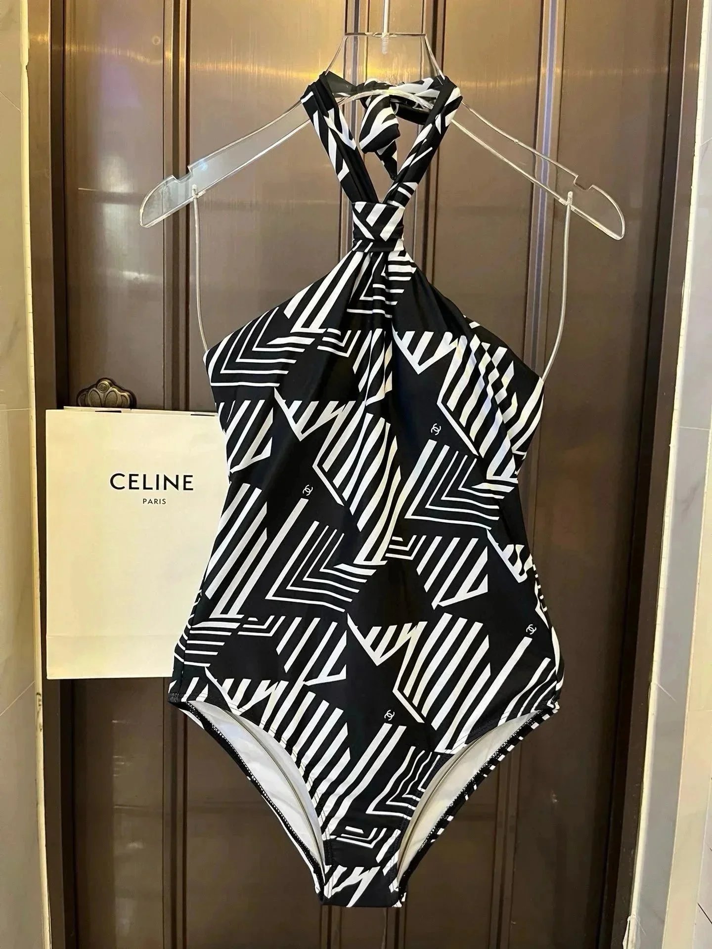 Chanel Swimwear Two-Piece Bikini Set image 14