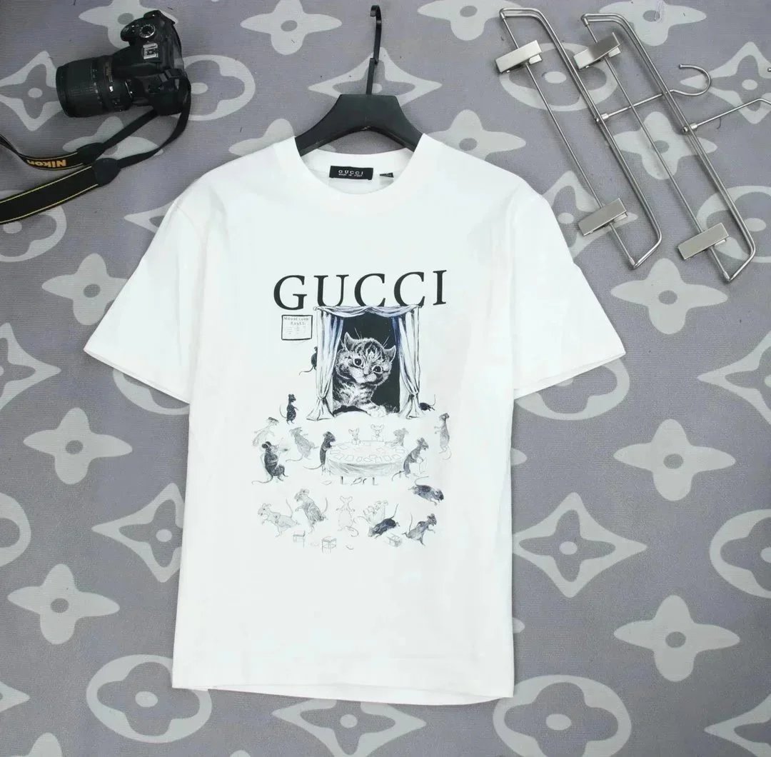 Gucci Short-sleeve logo knit tops and T-shirts image 9