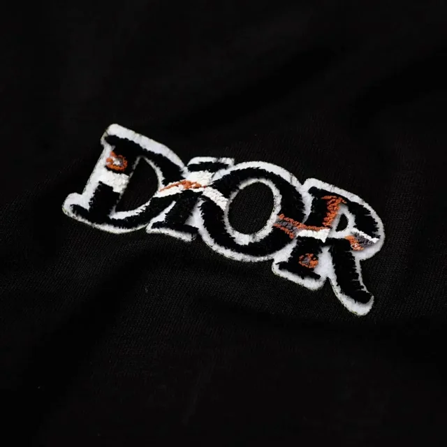 Dior T-Shirts Short-Sleeve Polo Shirt with Chest Logo product detail image 7