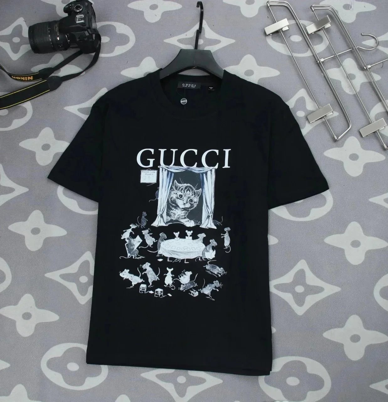 Gucci Short-sleeve logo knit tops and T-shirts image 10