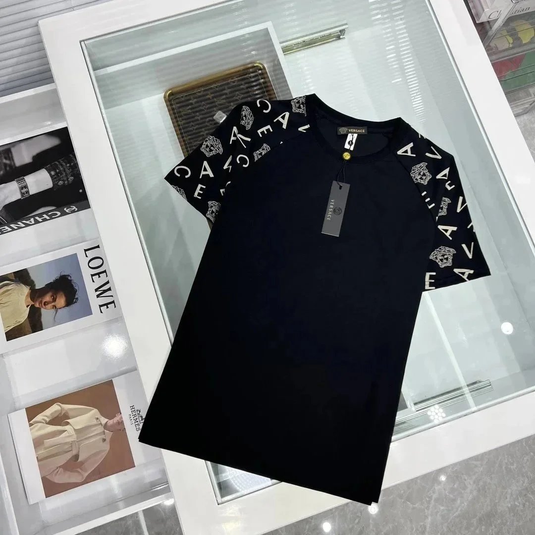 Versace T-Shirts Short-Sleeve Graphic T-Shirt — 2